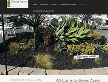 Tablet Screenshot of greenacresvista.com